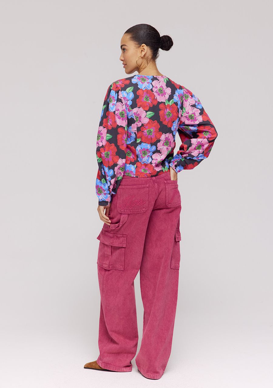 HARPER & YVE | CASSIE LS BLOUSE - MULTI FLOWER