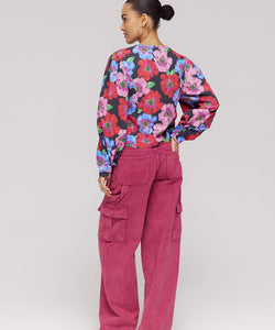 HARPER & YVE | CASSIE LS BLOUSE - MULTI FLOWER