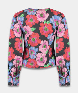 HARPER & YVE | CASSIE LS BLOUSE - MULTI FLOWER