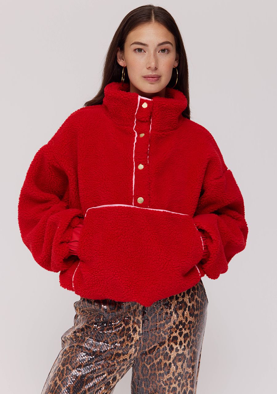 HARPER & YVE |  DAGMAR JUMPER - POPPY RED