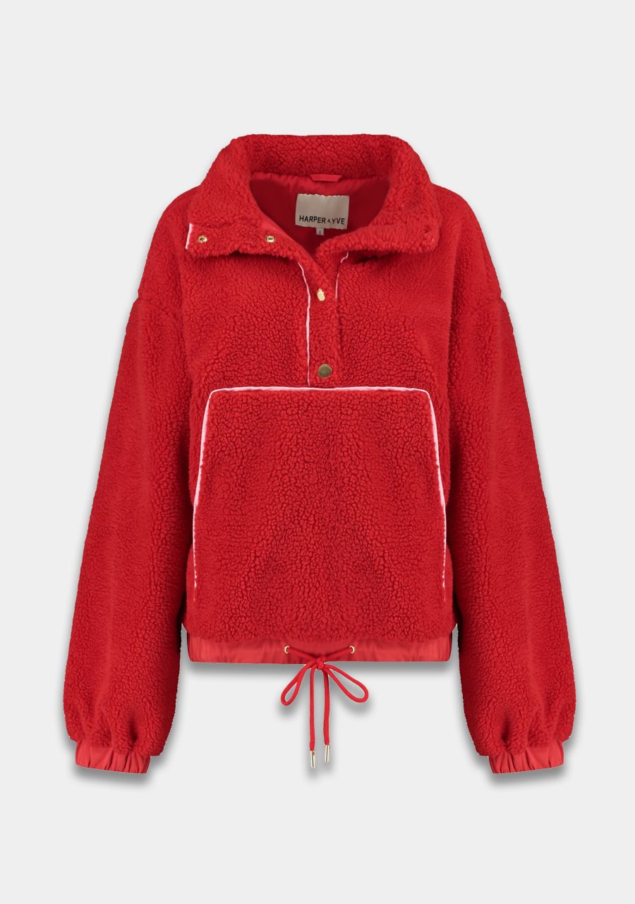 HARPER & YVE |  DAGMAR JUMPER - POPPY RED