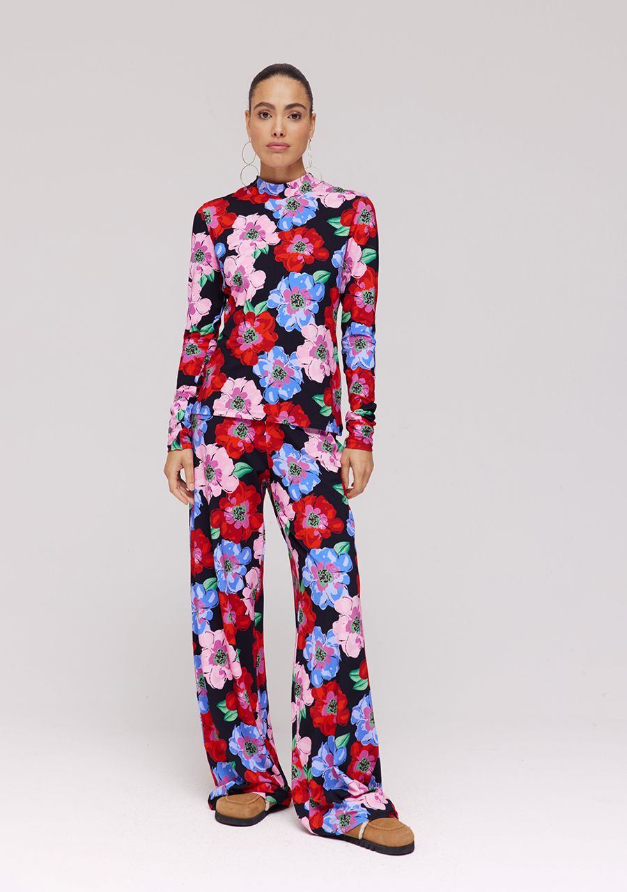 HARPER & YVE | JANE LS TOP - MULTI FLOWER