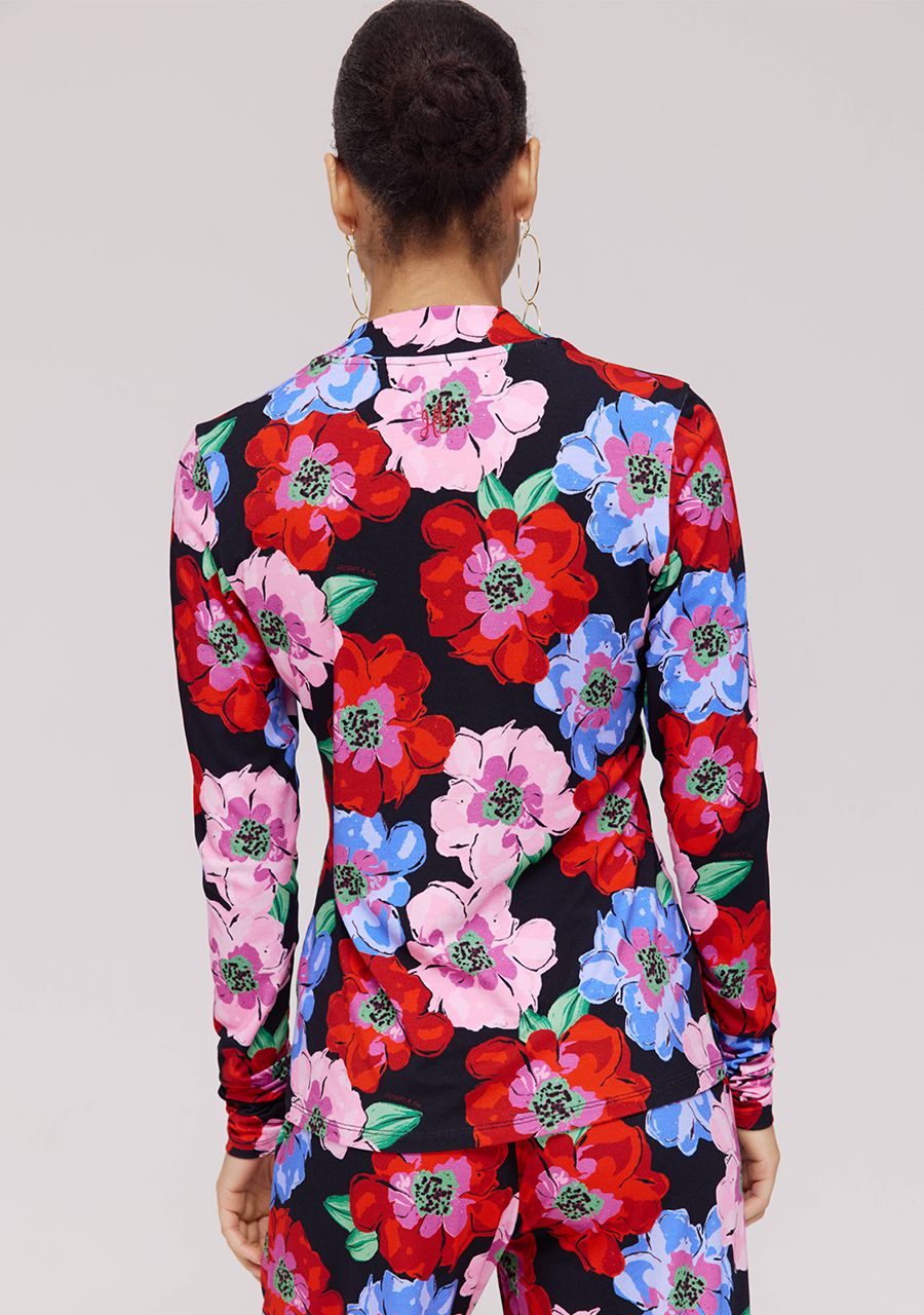 HARPER & YVE | JANE LS TOP - MULTI FLOWER