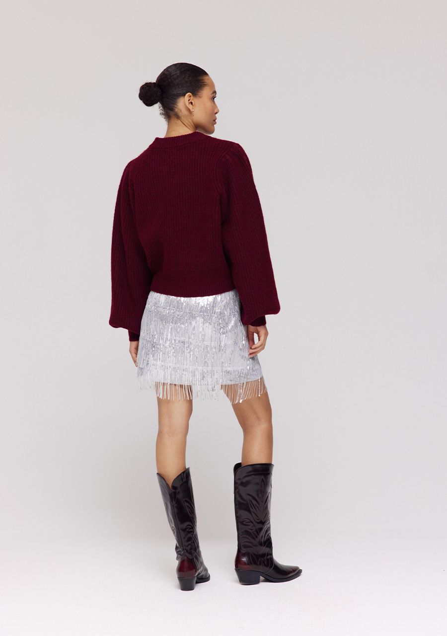 HARPER & YVE |  LYSANNE JUMPER - WINE BERRY