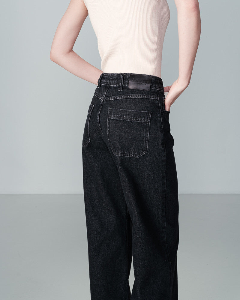 GRACE & MILA | 95 JEANS - ANTHRACITE