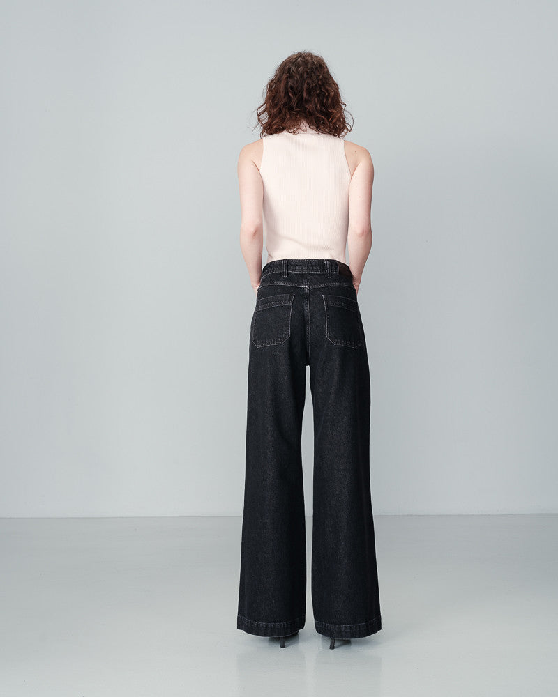 GRACE & MILA | 95 JEANS - ANTHRACITE