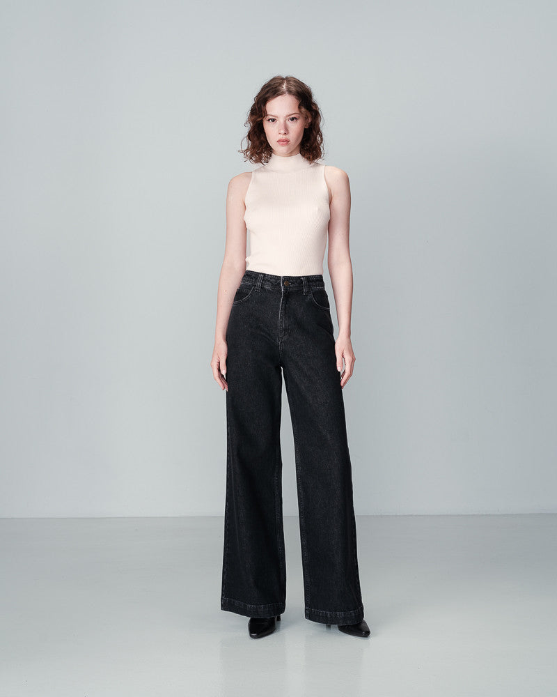 GRACE & MILA | 95 JEANS - ANTHRACITE