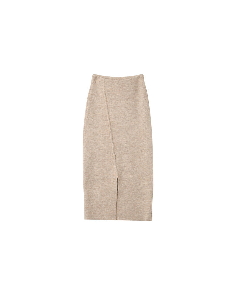 GRACE & MILA | NASTIA SKIRT - BEIGE