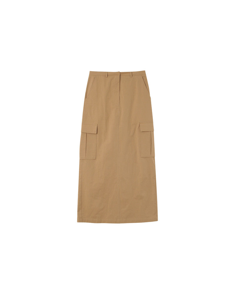 GRACE & MILA | NEWYORK SKIRT - CAMEL