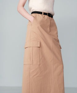 GRACE & MILA | NEWYORK SKIRT - CAMEL