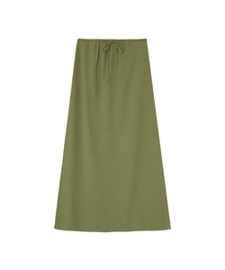 GRACE & MILA | ROUSSE SKIRT - GREEN