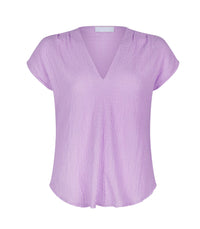 KACEY FLOWY BLOUSE - LILAC