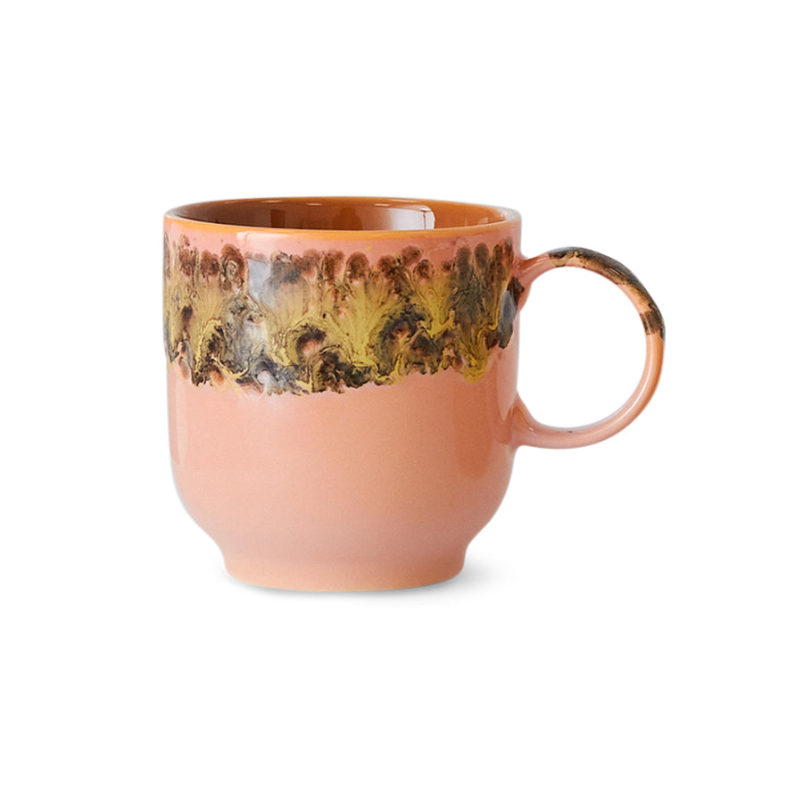 HKliving | 70S CERAMICS: CAFÉ MUG - LUSH