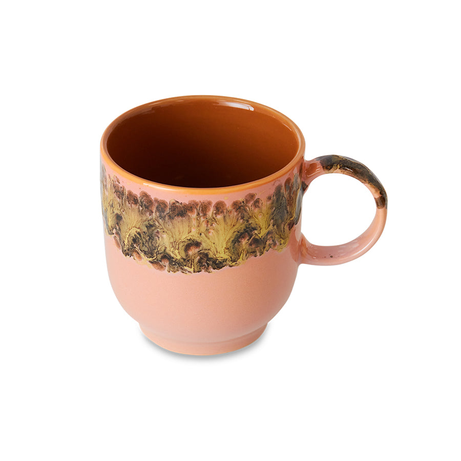 HKliving | 70S CERAMICS: CAFÉ MUG - LUSH