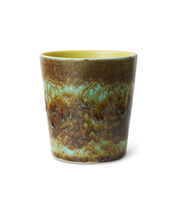 HKliving | 70S CERAMICS: COFFEE MUG - TIDAL