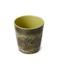 HKliving | 70S CERAMICS: COFFEE MUG - TIDAL