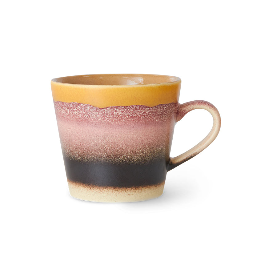 HKliving | 70S CERAMICS: CAPPUCCINO MUG - SUNSET