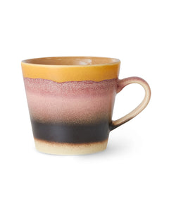 HKliving | 70S CERAMICS: CAPPUCCINO MUG - SUNSET