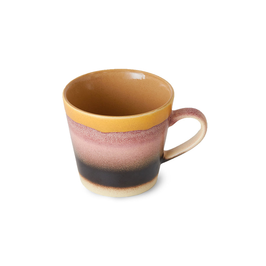 HKliving | 70S CERAMICS: CAPPUCCINO MUG - SUNSET