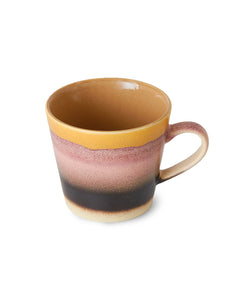 HKliving | 70S CERAMICS: CAPPUCCINO MUG - SUNSET