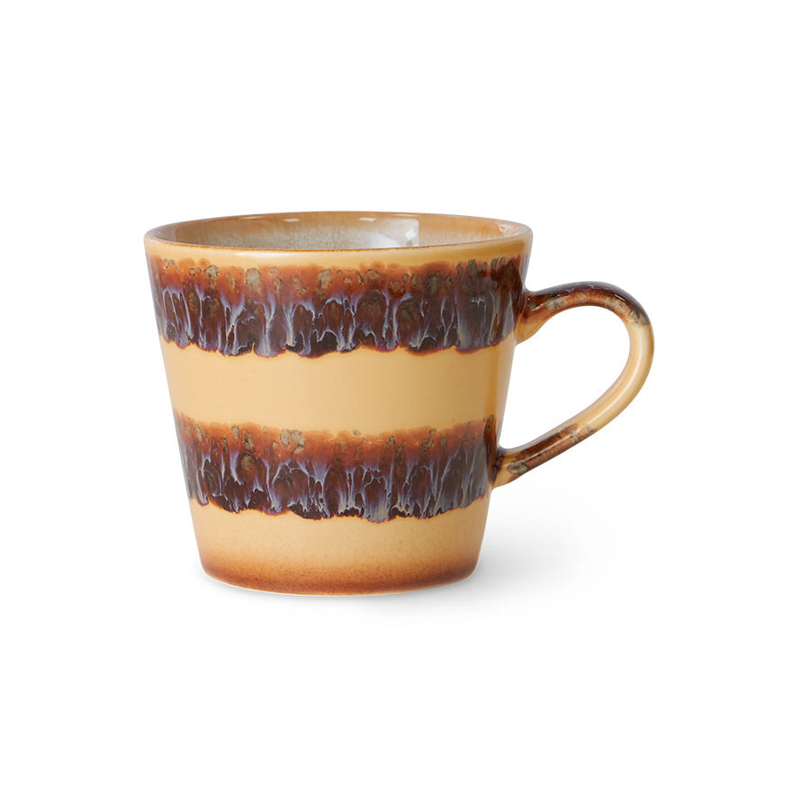 HKliving | 70S CERAMICS: CAPPUCCINO MUG - CLIFFS