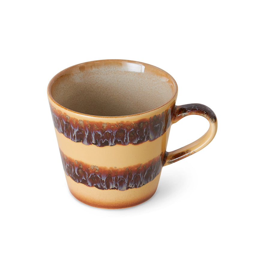 HKliving | 70S CERAMICS: CAPPUCCINO MUG - CLIFFS