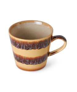 HKliving | 70S CERAMICS: CAPPUCCINO MUG - CLIFFS