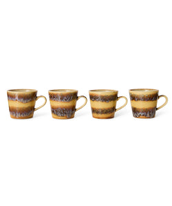 HKliving | 70S CERAMICS: CAPPUCCINO MUG - CLIFFS