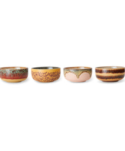 HKliving | 70S CERAMICS: DESSERT BOWL - HARBOUR CLIFFS