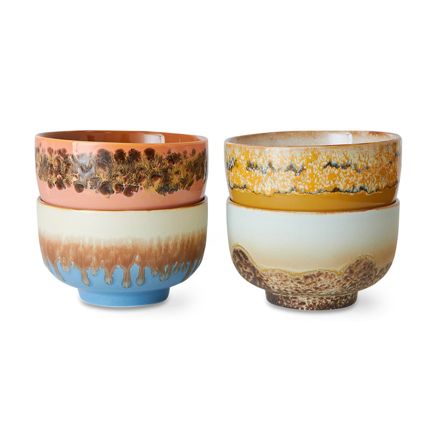 HKliving | 70S CERAMICS: NOODLE BOWL - SEABREEZE SHORES