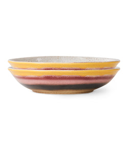 HKliving | 70S CERAMICS: CURRY BOWL - HIBISCUS