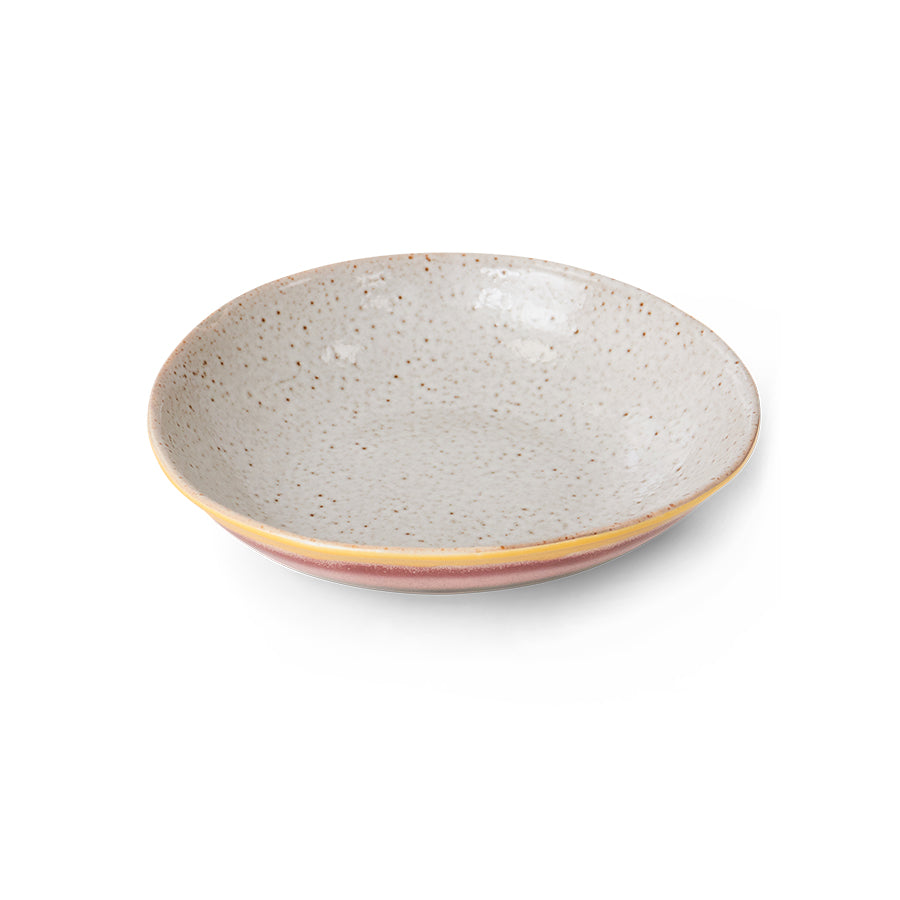 HKliving | 70S CERAMICS: CURRY BOWL - HIBISCUS