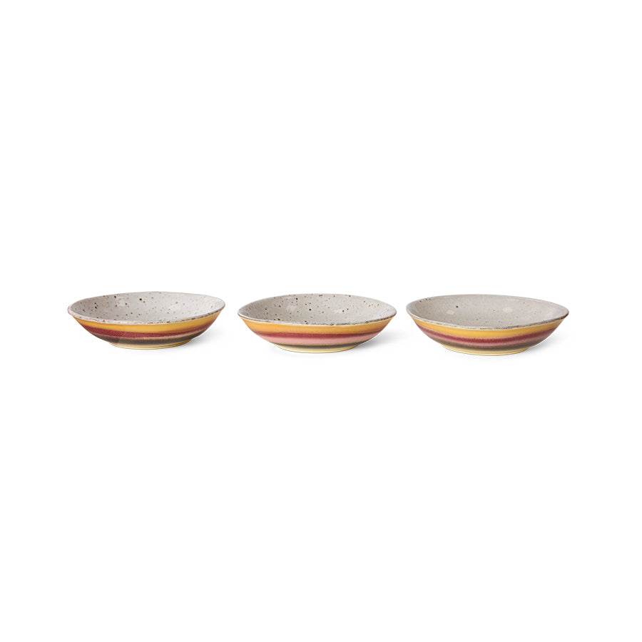 HKliving | 70S CERAMICS: CURRY BOWL - HIBISCUS