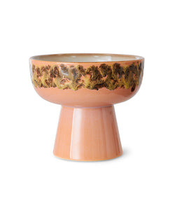 HKliving | 70S CERAMICS: TAPAS BOWL ON BASE L - LUSH