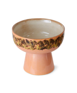 HKliving | 70S CERAMICS: TAPAS BOWL ON BASE L - LUSH