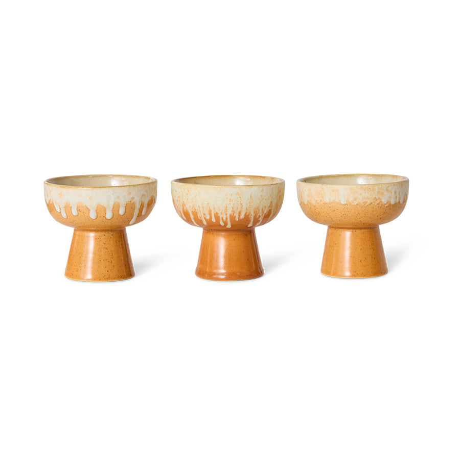 HKliving | 70S CERAMICS: TAPAS BOWL ON BASE S - DUNES