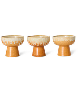 HKliving | 70S CERAMICS: TAPAS BOWL ON BASE S - DUNES