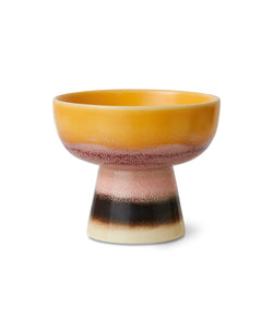 HKliving | 70S CERAMICS: TAPAS BOWL ON BASE S - SUNSHADE