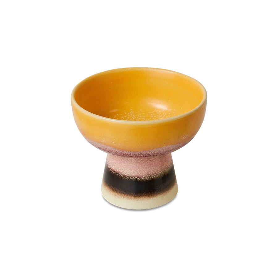 HKliving | 70S CERAMICS: TAPAS BOWL ON BASE S - SUNSHADE