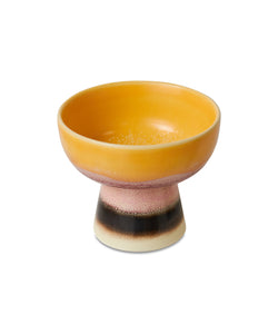 HKliving | 70S CERAMICS: TAPAS BOWL ON BASE S - SUNSHADE