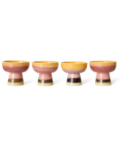 HKliving | 70S CERAMICS: TAPAS BOWL ON BASE S - SUNSHADE