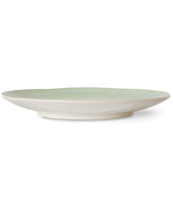 HKliving |70S CERAMICS: DINNER PLATE - PALMS