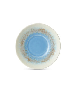 HKliving | 70S CERAMICS:  SAUCER - AZURE