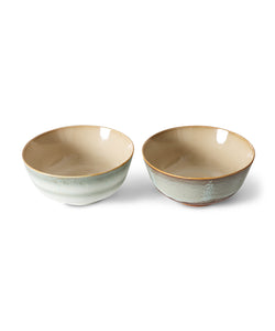 HKliving | 70S CERAMICS: RAMEN BOWL - VERGE (2pcs)