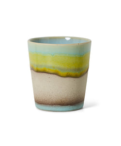 HKliving | 70S CERAMICS: COFFEE MUG - GLINT