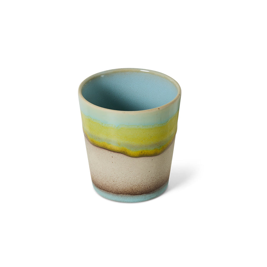 HKliving | 70S CERAMICS: COFFEE MUG - GLINT
