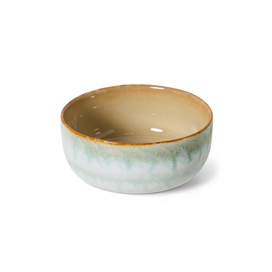 HKliving | 70S CERAMICS: DESSERT BOWL - PETAL