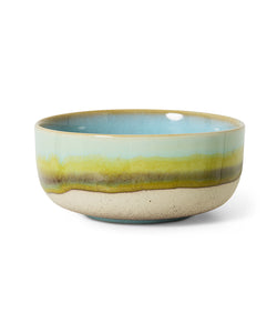 HKliving | 70S CERAMICS: DESSERT BOWL - GLINT