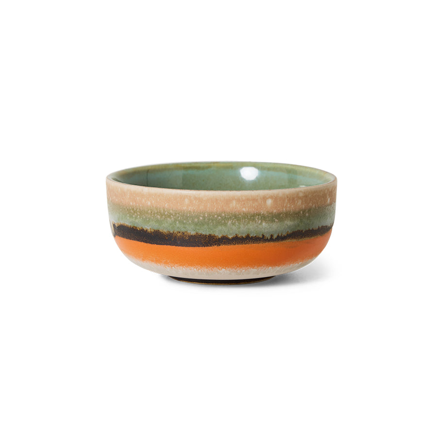 HKliving | 70S CERAMICS: TAPAS BOWL - BURST