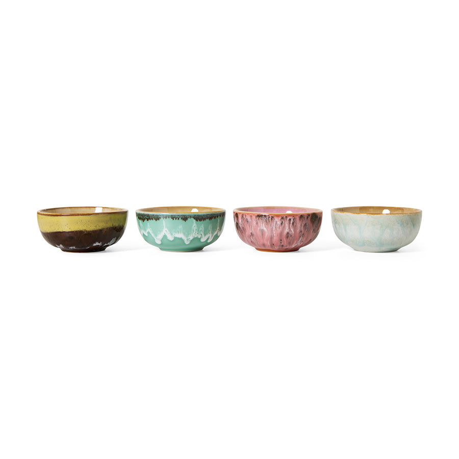 HKliving | 70S CERAMICS: XS BOWL - MODERNIST: PETAL
